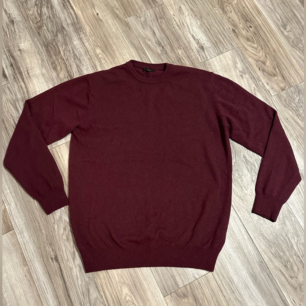 Men's Burgundy Sweater